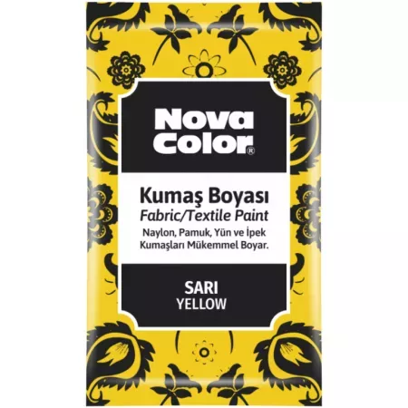 Barva na textil Novacolor prášková 12g - různé barvy