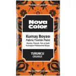 Barva na textil Novacolor prášková oranžová 12g NC-906