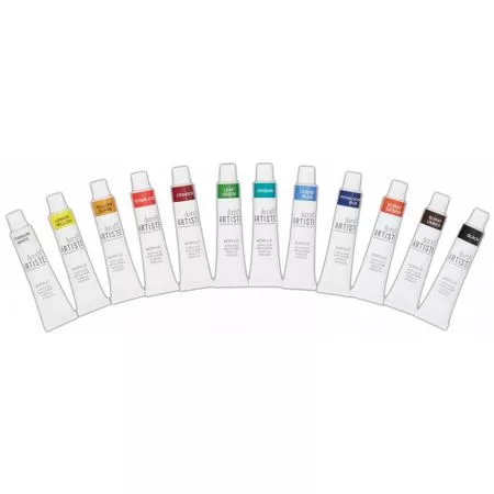 Barvy akrylové DOA 551000 12ks 12ml