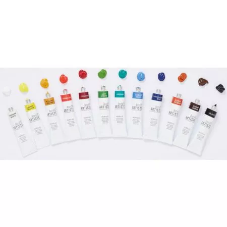 Barvy akrylové DOA 551000 12ks 12ml