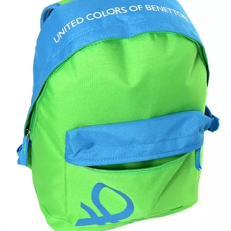 Batoh Benetton, zeleno-modrý