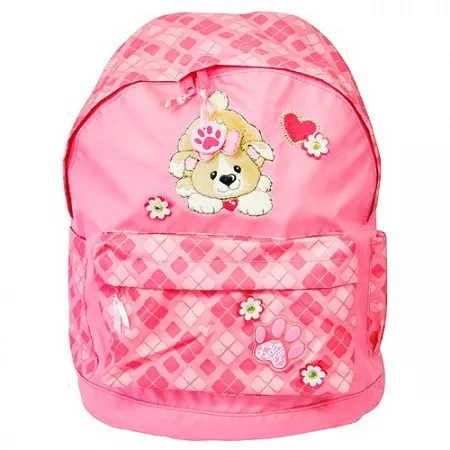 Batoh na volný čas Fashion Line, štěňátko Zusa, růžový