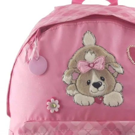 Batoh na volný čas Fashion Line, štěňátko Zusa, růžový