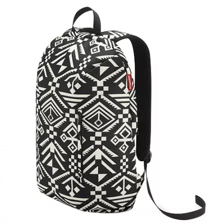 Batoh Reisenthel, černo-bílý, motiv hopi