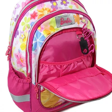 Školní batoh Barbie, Flower, růžový