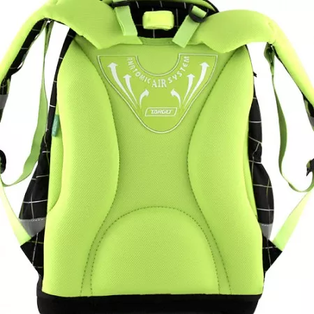 Batoh školní Benetton, United Colors Of Benetton, černé kostky