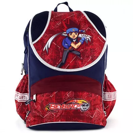 Školní batoh Beyblade, modro-červený