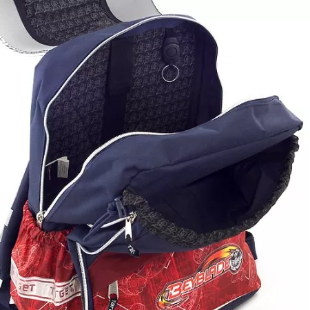 Školní batoh Beyblade, modro-červený