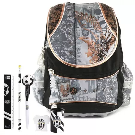 Batoh školní Cool 6-dílný set, orel, Juventus