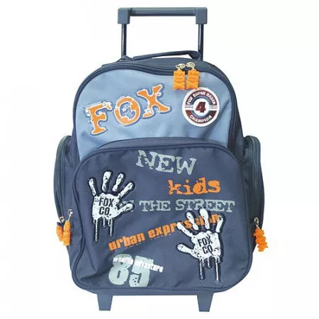 Školní batoh trolley Cool - Fox Co., otisky rukou