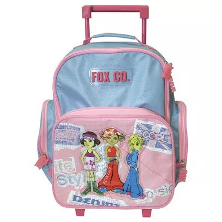 Školní batoh trolley Cool - Fox Co., tři holky