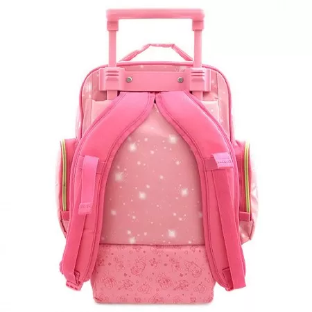 Školní batoh trolley Diddlina, myška víla, růžový 