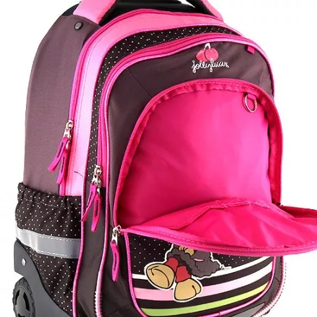 Batoh školní na kolečkách Nici, ovečka Jolly Lucy 