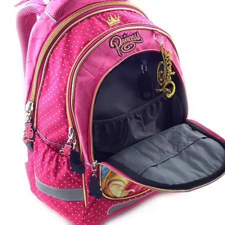 Školní batoh Princess, tři princezny a hrad