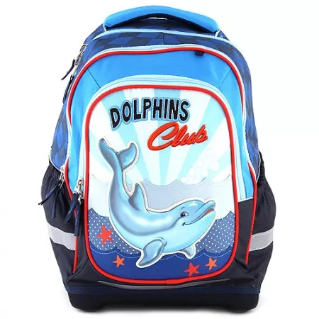 Školní batoh Target, Dolphins Club, modrý
