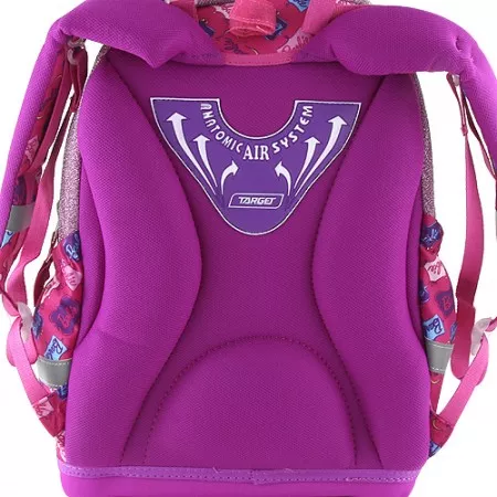 Školní batoh Target, růžový, panenka Barbie