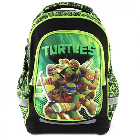 Batoh školní Target, Turtles, želvy Ninja, zeleno-černý