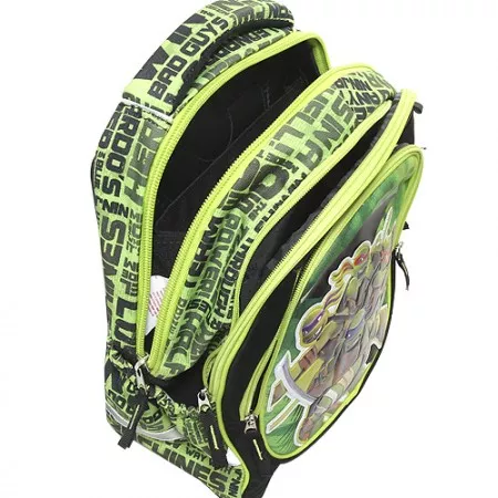 Batoh školní Target, Turtles, želvy Ninja, zeleno-černý