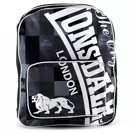 Batoh sportovní Lonsdale, šedo-černý