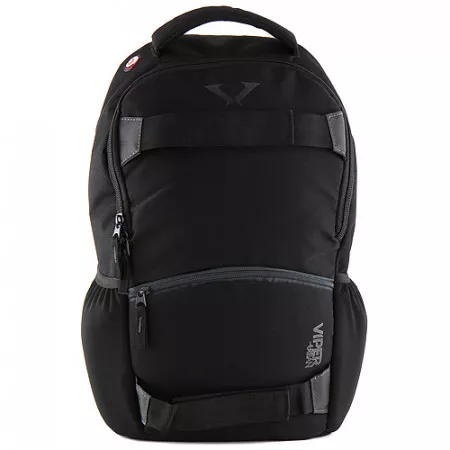 Batoh sportovní na notebook Target, šedý/černý zip