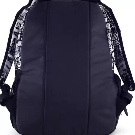 Sportovní batoh Target, černý s bílým potiskem