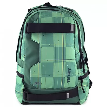 Target Sportovní batoh, zeleno-žluté kostky