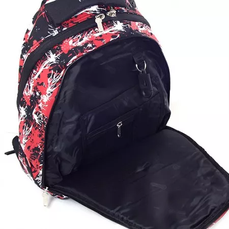 Sportovní batoh Target, Motorhead, červeno-černý s lebkou