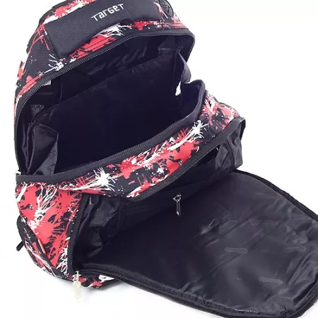 Sportovní batoh Target, Motorhead, červeno-černý s lebkou
