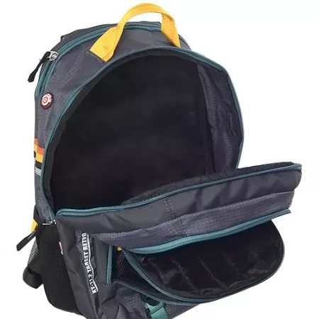 Sportovní batoh Target, šedý s barevnými proužky