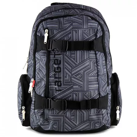 Sportovní batoh Target, šedo-černé ornamenty