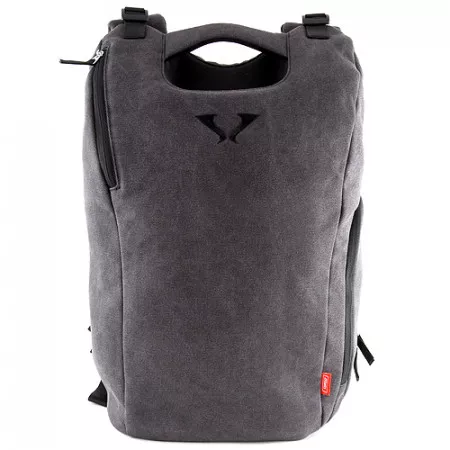 Sportovní batoh Target, tmavě šedý s černými zipy
