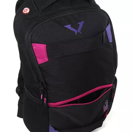 Sportovní batoh Target, fialový a černý zip