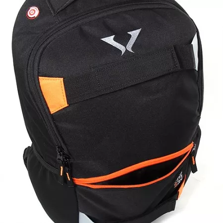 Sportovní batoh Target, oranžový a černý zip