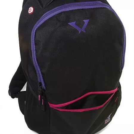 Sportovní batoh Target, fialový a růžový zip