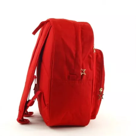 Studentský batoh 036510 Hollywood Milano, červený s hvězdou
