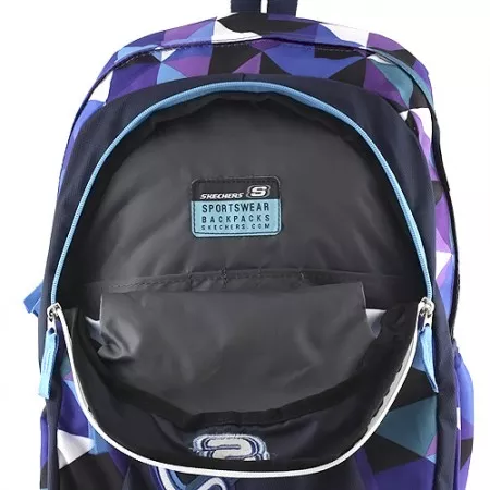 Studentský batoh na notebook Skechers 053730, modro - fialový