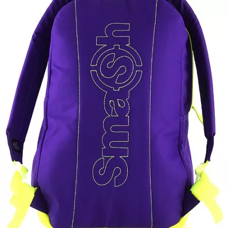 Studentský batoh 056979 Smash, fialový, koženkový pruh