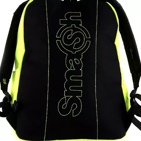 Studentský batoh 062357 Smash, neonově žlutý, včetně penálu