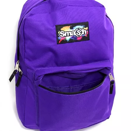 Studentský batoh 062360 Smash, fialový, včetně panálu