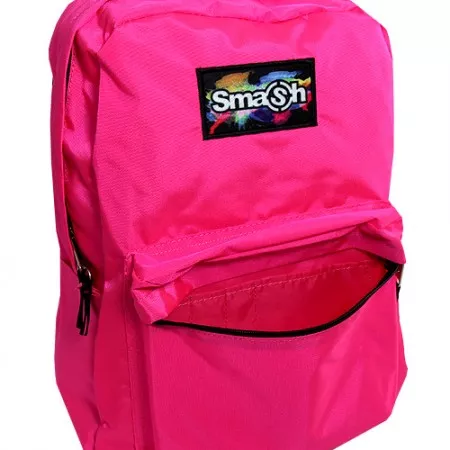 Studentský batoh 062362 Smash, tmavě růžový, včetně penálu