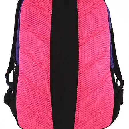 Studentský batoh 056508 Target, fialovo - černý, růžová záda 