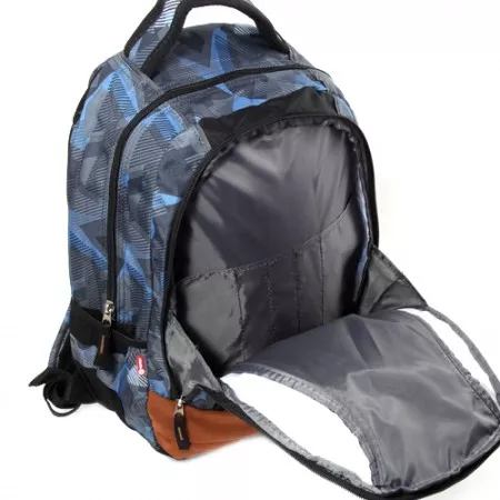 Studentský batoh 056870 Target, šedo - modrý
