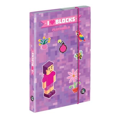 Box na sešity A4 Playworld Girl 6-50126