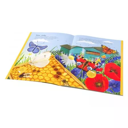 BROUČCI, MOTÝLI a další potvůrky – Kniha samolepek