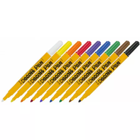 Centropen Decor pen 2738 značkovač - žlutý