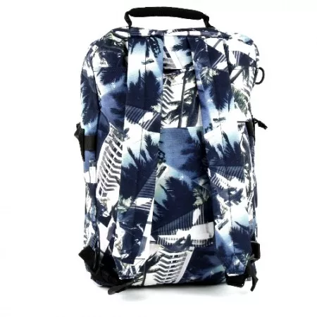 Cestovní batoh Eastpak, tmavě modrý, palmy