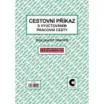 Cestovní příkaz s vyúčtováním A5 oboustranný ET230