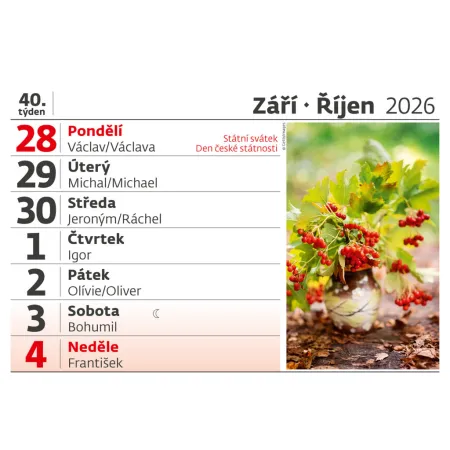 Čitelný týdenní kalendář (S27-26)