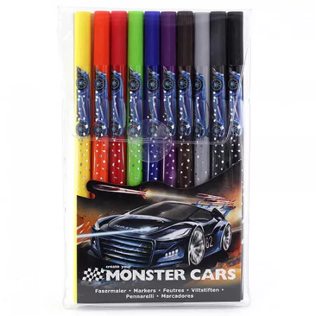 Create Your Fixy Monster Cars 10 barev