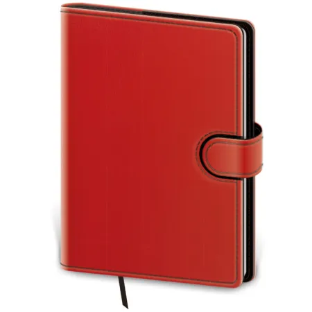 Denní diář A5 Flip červeno/černý (DFL422-4-26)